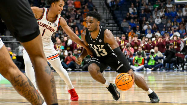 NCAA Basketball: SEC Conference Tournament Semifinal-Mississippi State vs Auburn